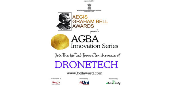 AGBA Virtual Showcase of Dronetech Innovation supp. by MeitY, Govt of India